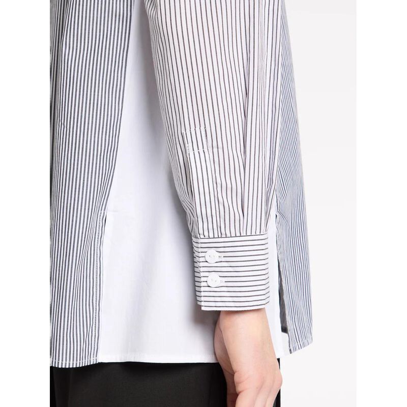 Marco Polo Spliced Stripe Shirt image number 2